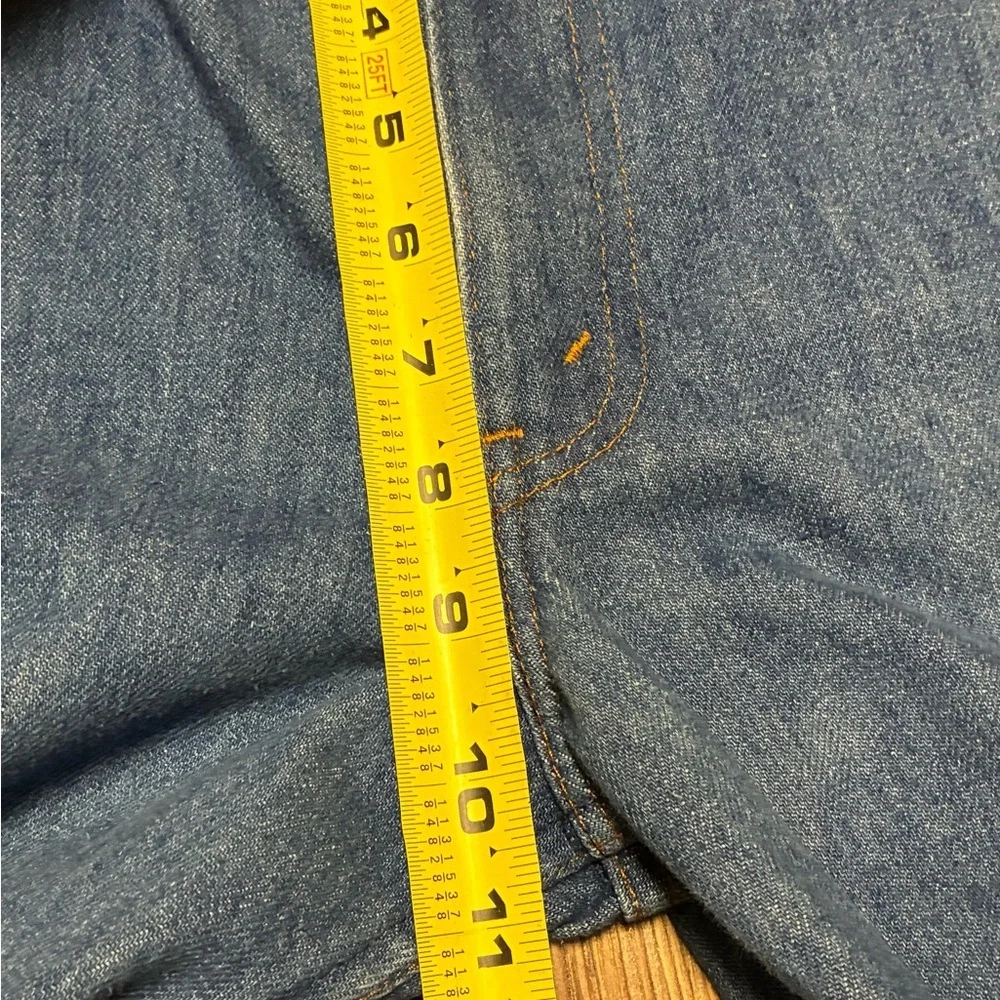 Vintage Levi’s 717-0613 Jeans 30x29 Made in USA Straight Leg Classic Denim 70’s - Picture 5 of 15